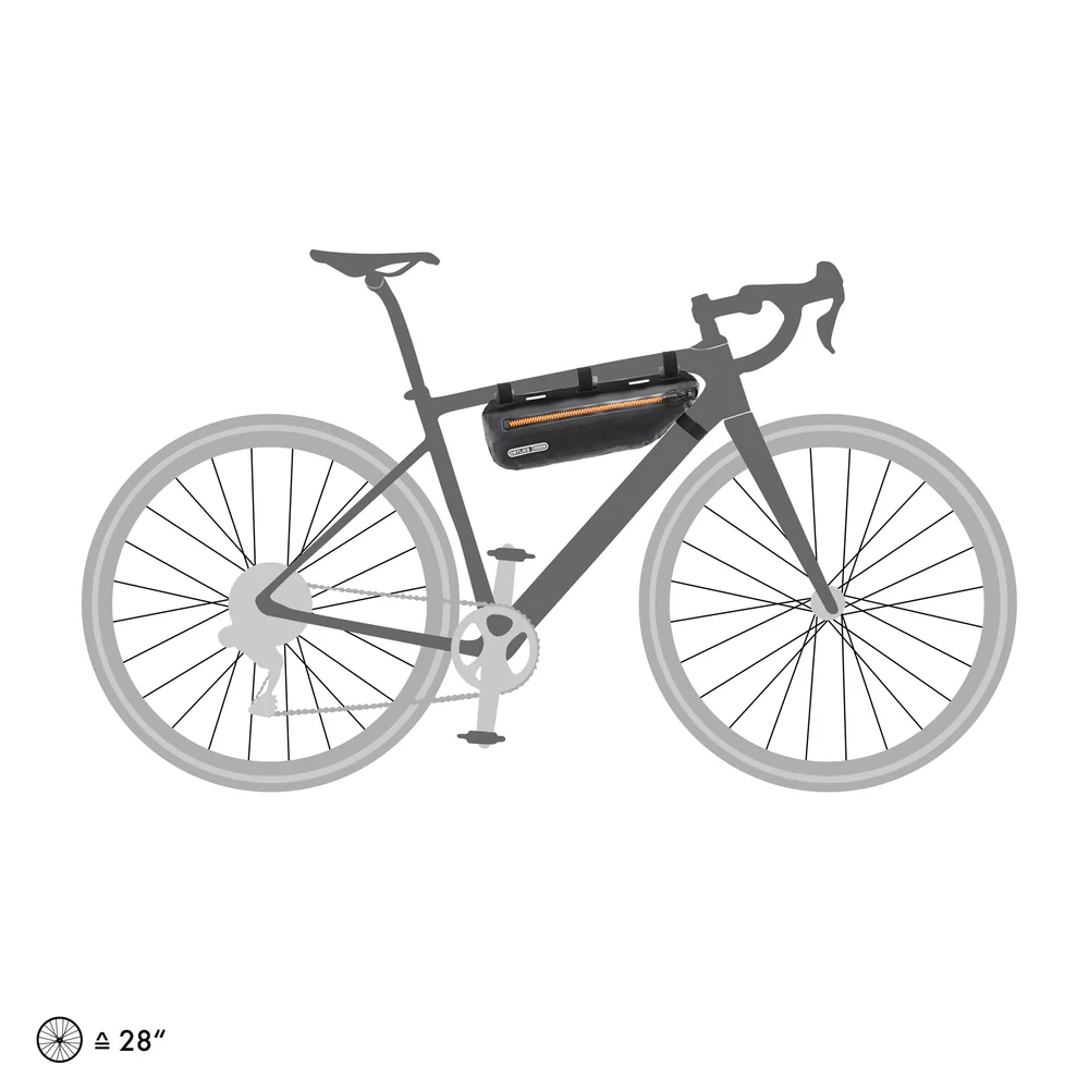 Ortlieb Frame-Pack Toptube 3 L Rahmentasche black matt