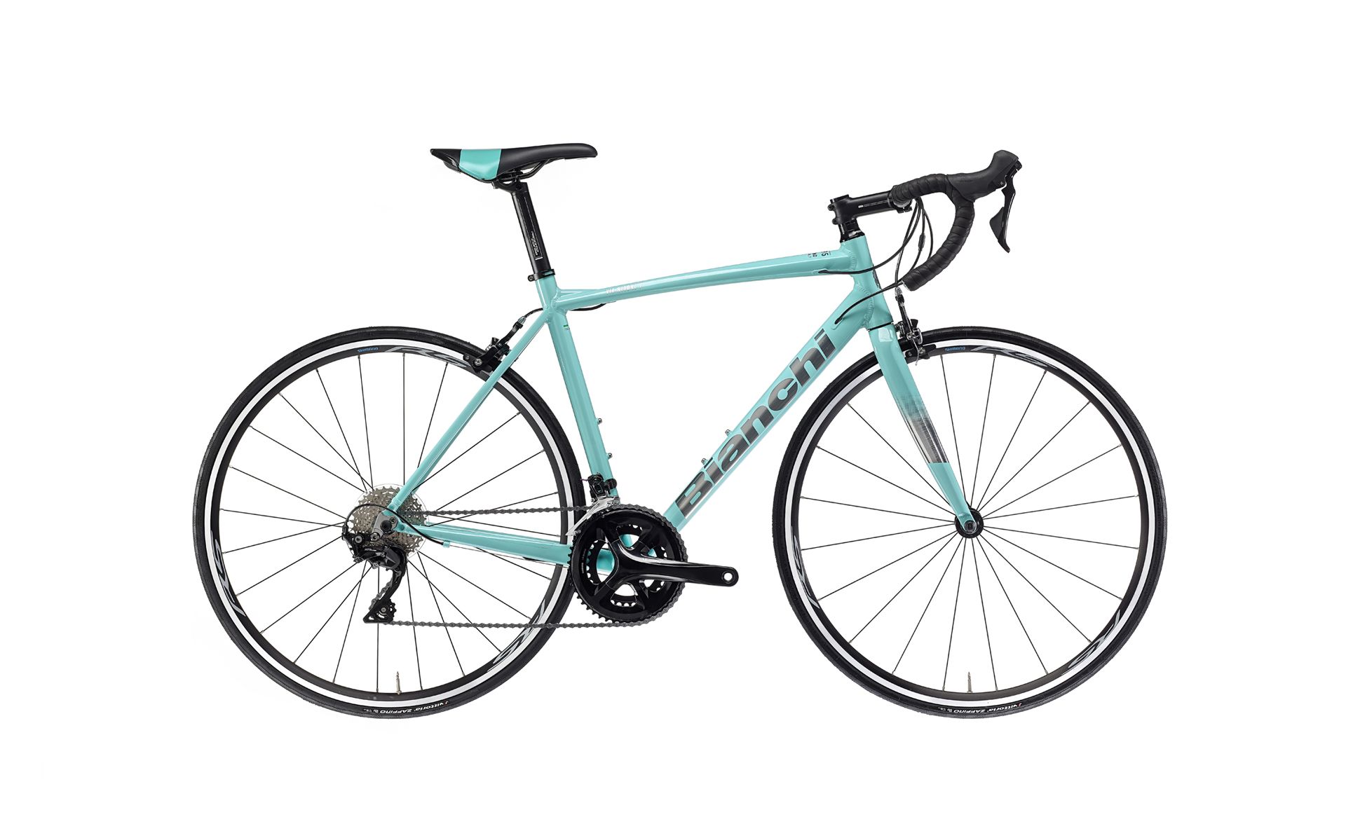 Bianchi Via Nirone 7  GRX 105 11SP Celeste CK16/Titanium Silver Glossy