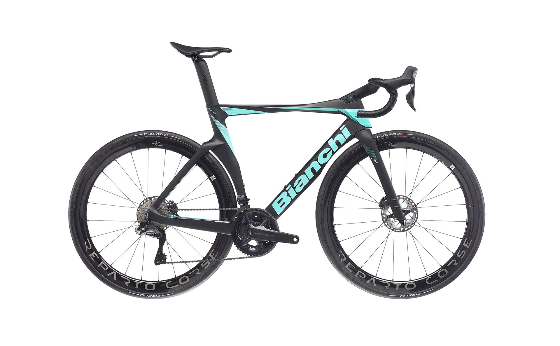 Bianchi Oltre Pro Ultegra Di2 12SP Graphite/Ck16 Full Matt