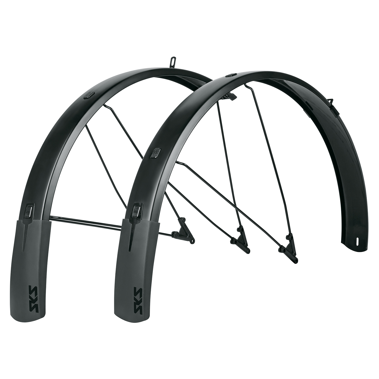 SKS Bluemels Style 27,5"-29" 75mm Schutzblech-Set schwarz-matt 