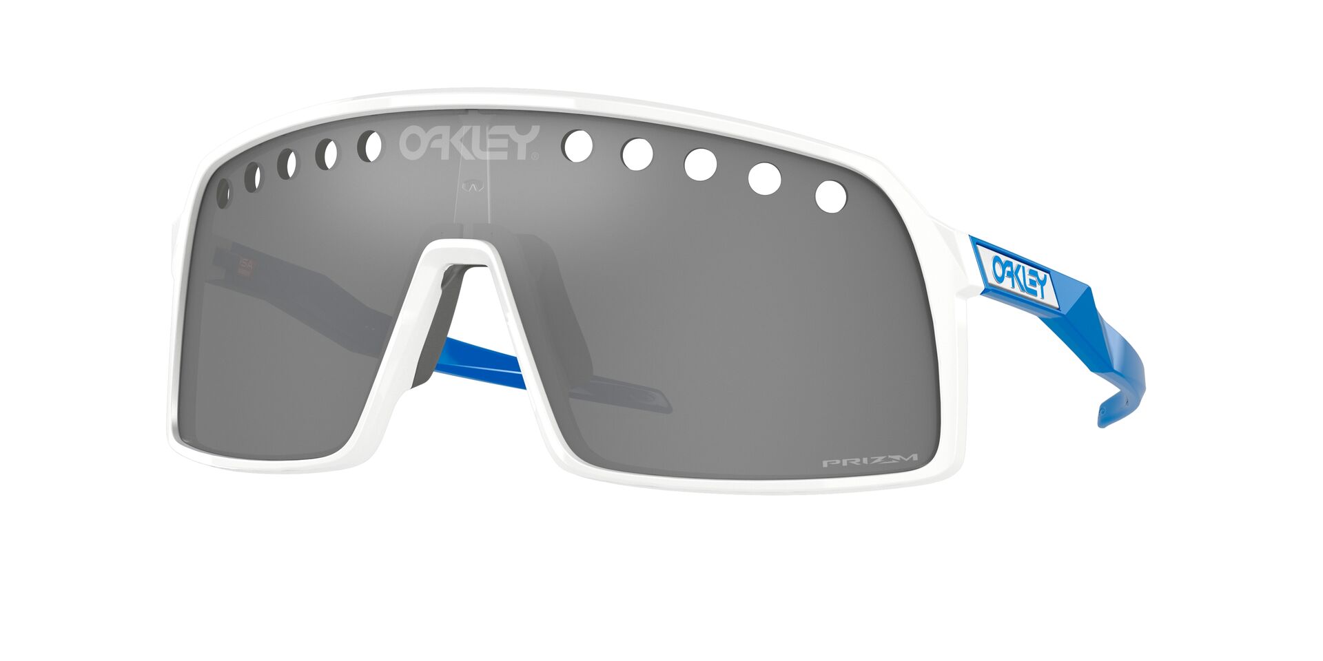 Oakley Sutro Eyeshade Sonnenbrille Polished White/Prizm Black