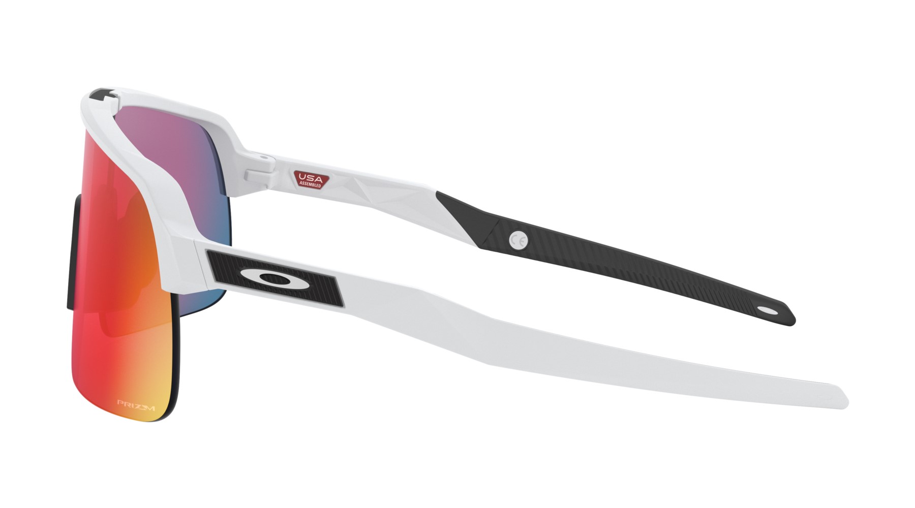 Oakley Sutro Lite Sonnenbrille Matte White/Prizm Road