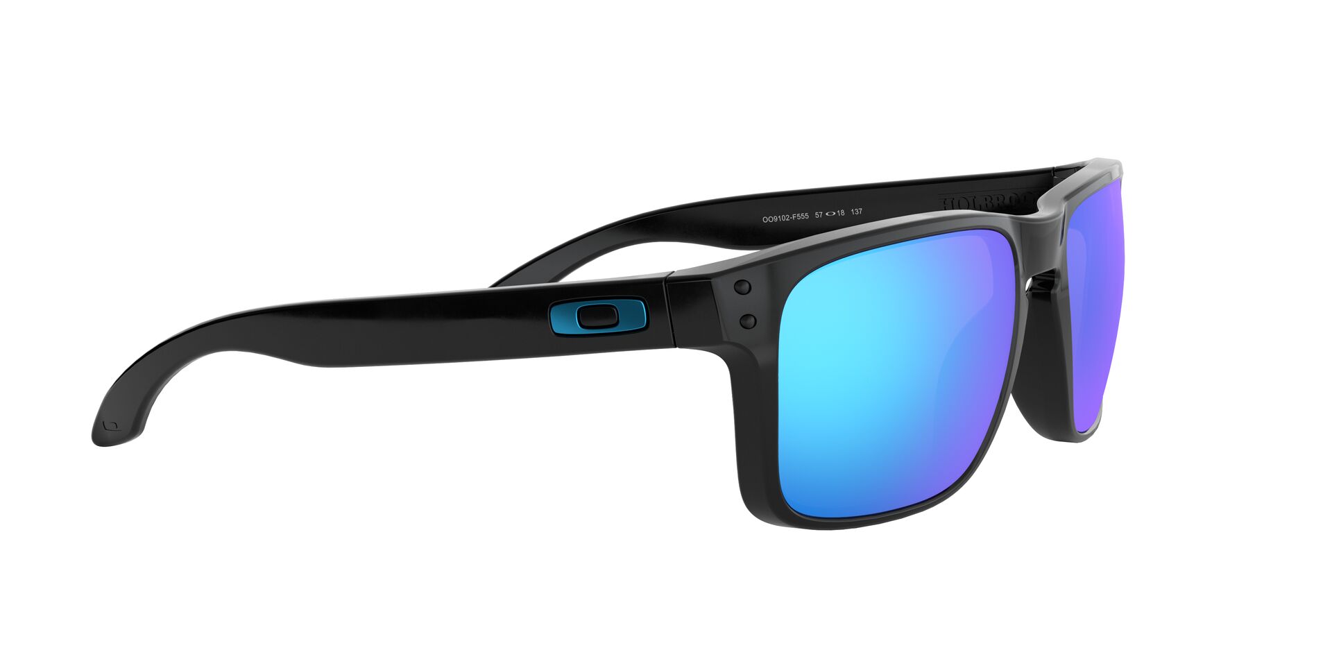 Oakley Holbrook Sonnenbrille Polished Black/Prizm Sapphire