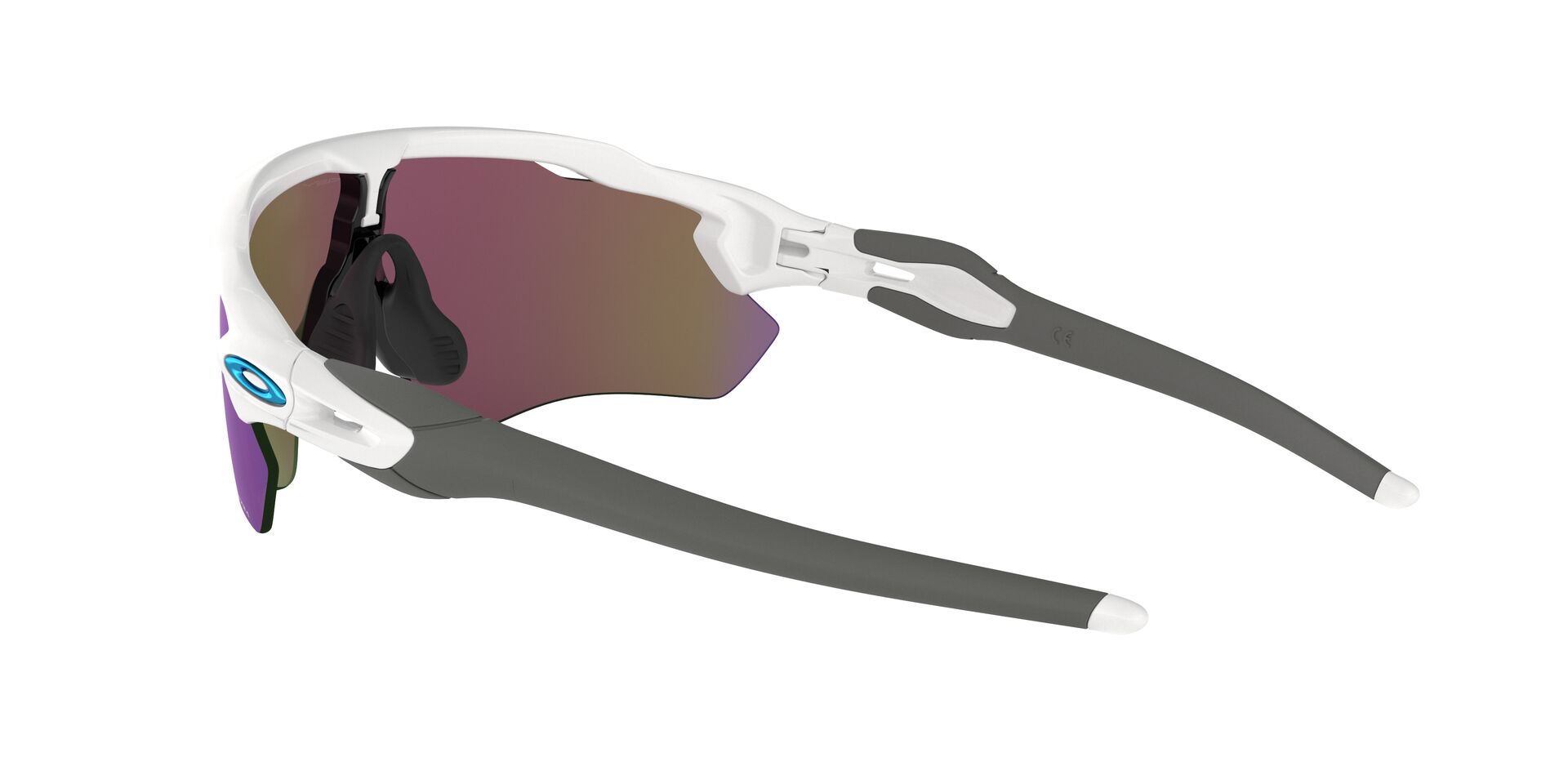 Oakley Radar EV Path Sonnenbrille Polished White/Prizm Sapphire