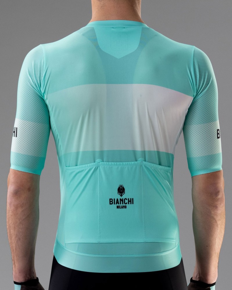 Bianchi celeste jersey top