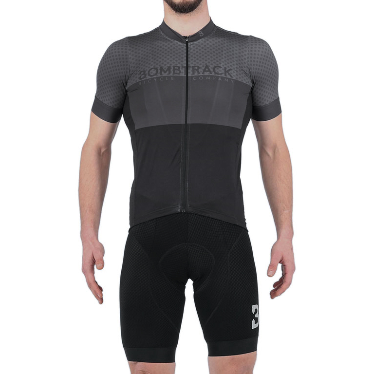 Bombtrack Kong Trikot Black/Grey 